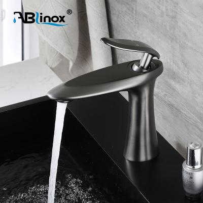 China New Design Stainless Steel Bathroom Metered Sink Faucet Faucets - 20181F for sale