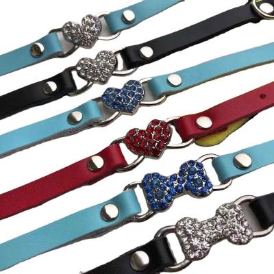 China High Quality Viable Dog Collar Pu Dog Accessories Pet Safety Collar Dog Leash Parts for sale