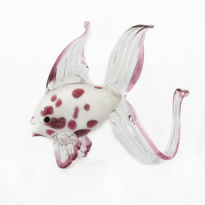 China Cute colorful handmade murano glass fish from USA Europe for sale