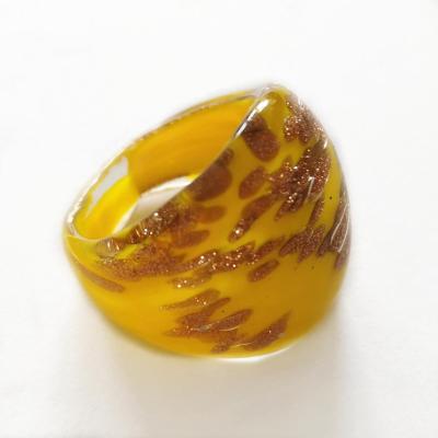 China BOHEMIA colorful Bohemian jewelrymurano glass ring as a gift for sale