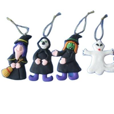 China Europe Polymer Clay Halloween Toy Ornament for sale