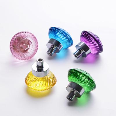 China Modern glass 30mm crystal knob for drawer cabinet for sale