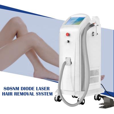 China Summer of 2022 most popular hair removal 3 in 1 wavelength diode laser machine alexandrite laser machine for full body hair loss for sale