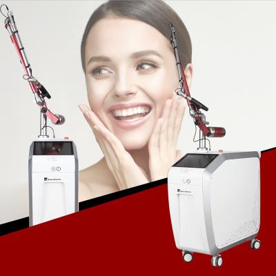 China Hot sale 1064nm 532nm ND long yag pore remover Sincoheren laser pulse picosecond laser tattoo removal beauty machine for clinic for sale