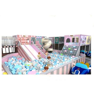 China Professional PVC Kindergarten Kindergarten Kids Small Indoor Soft Playground Equipment Naughty Castle For Kids for sale