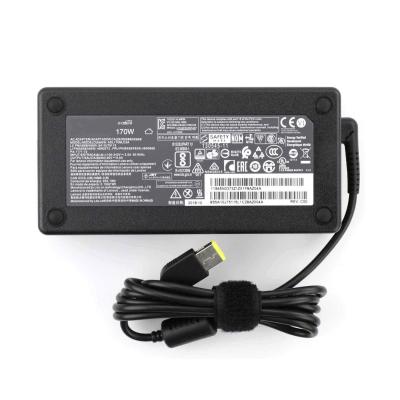 China Genuine LAPTOP Charger 20V 8.5A 170W Laptop Power Adapter For Lenovo Thinkpad P50/P51/P70/P71/W540/W541 Square USB Tip With Pin for sale