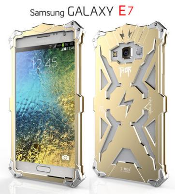 China Unique Protective Mobile shell for Samsung GALAXY E7/J7/metal frame and cover for sale