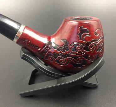 China On sale!!!Classic rose Wooden Smoking Tobacco Pipe wood pipes smoke pipes for sale