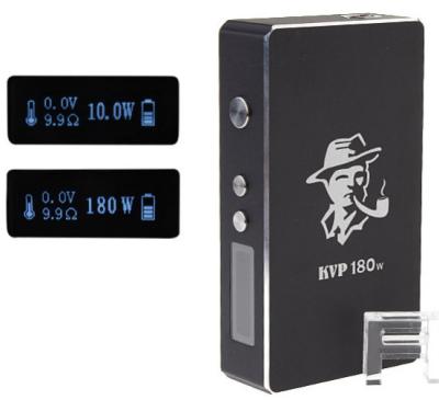 China KVP 180W VW Variable Wattage APV Box Mod cigarette big vapor model box mod for sale