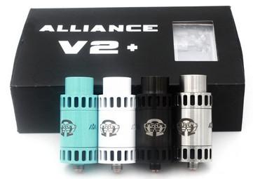 China NEW VAPE Upgraded version rda clone alliance V2 rda with 304 stainless steel atomizer for sale