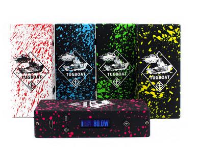 China Hot selling ! ! !e cigarette Vaporizer Mod tugboat v2 box mod 80watt tugboat v2 MOD 80W for sale