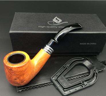 China On sale!Classic resin Pear partten pipe Wooden Smoking Tobacco Pipe wood pipes smoke pipes for sale