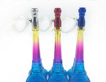 China Newest high quality water shisha metal smoking pipes water pipe smoking hookah pipe for sale