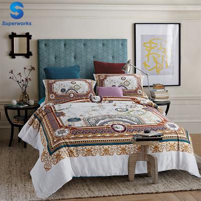 China 2017 New Design Mulberry Silk Luxury Disposable Chinese Silk Bed Sheet Set for sale