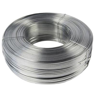 China Factory Supply Quilting Galvanized Flat Wire Crimp Box / Binding Wire Staple Wire for sale