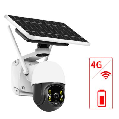 China Human Motion Tracking Battery Outdoor Security Hd 1080p PIR System Cctv Ball Speed ​​Camera WiFi 4G Cctv Wireless Solar IP PTZ 4G Camera for sale