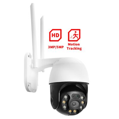 China Human Motion Tracking Dome Camara 1080p Ptz Wifi Camera Long Range 3MP 5MP Security Ip Camera Hd Outdoor Two Way Motion Detection CCTV Camera for sale