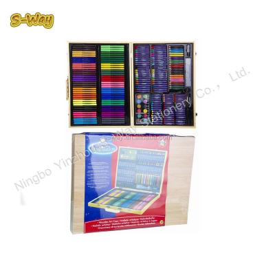 China School Art Set for Children 214pcs Art Marker Type and Set Packing Colored Pen for sale