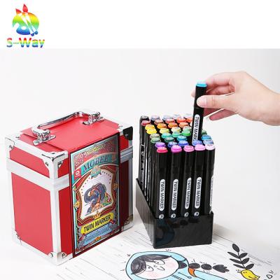 China School Art Set For Kids Customized Portable Kids Art Set In 80color Set Markers for sale