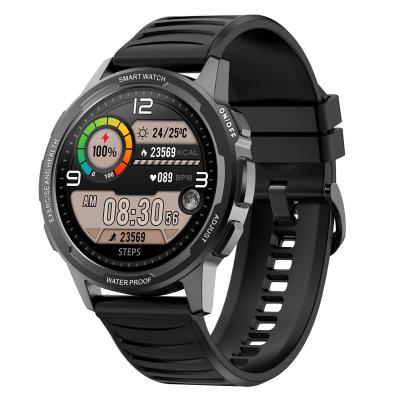 China MP3 Playback 2021 New 1.32 Inch 360X360 Pixels Full Round Outdoor Sports Watch S-L15 With 24 Sports Modes And Blood Oxygen Pressure Monitor for sale