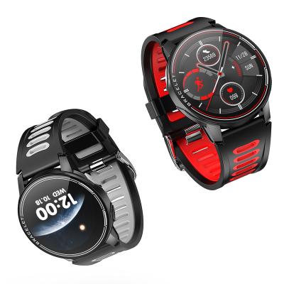 China MP3 Playback Sports New Design Reloj IP68 Waterproof Round Show Full Contact Blood Pressure Heart Rate Sports Watch S-L6 For Men And Women for sale