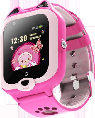 China New arrival Wifi kitty cat mode 4G network GPS wifi books location SOS alarm kids watches with HD camera for sale