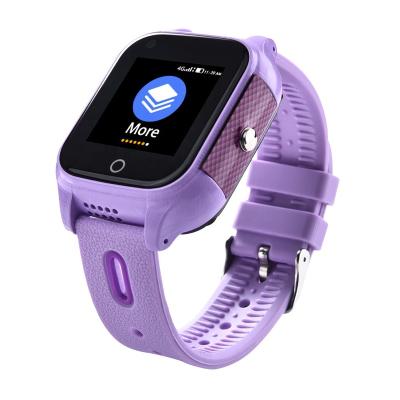 China 2021 Colorful design 4G GPS wifi books location SOS kids smart watch with 3M pixles HD front camera for sale