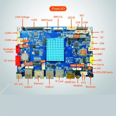 China Smart IoT K-A311D Motherboard with 5T computing power 4GB of RAM and 128GB of storage for sale