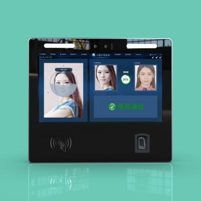 China JP1303 13-Inch Wall-Mounted Face and Fingerprint Recognition Access Control All-in-One Supports up to 500 fingerprintMachine for sale