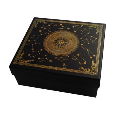 China High Quality Recycled Materials China Wholesale Custom Printed Simple Design Cheap Square Announcement Box for sale