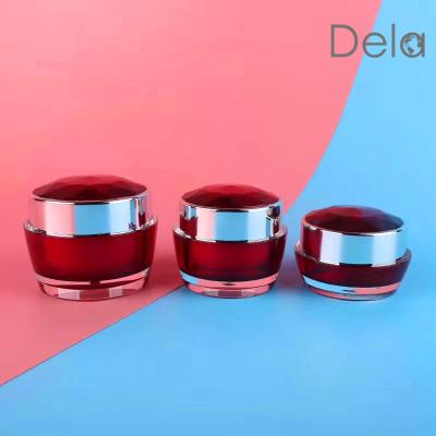 China Acrylic jar 5g, 10g, 15g, 30g, 50g, round shape cream BEAUTY PACKAGING jar for sale