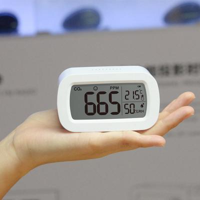 China Customs Lead Show Portable Ndir CO2 Meter Air Detector Portable CO2 Monitor Carbon Dioxide For Office AEC-707 for sale