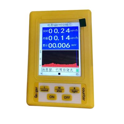 China Professional Full-function Radiation Detector Emf Geiger Counter Radiation Detector For Marble And Other Stone Examining BR-9 for sale