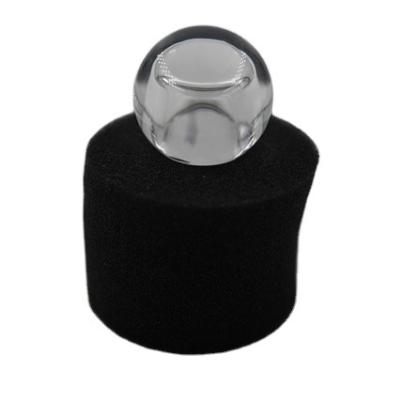 China Cosmetics Covers Good Quality Customized SURLYN Perfume Clear Caps For Competition Of Popular Products Surlyn High Profile Perfume Cap for sale