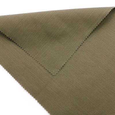 China Anti-Static Twill Fabric Wholesale 100% Cotton Olive Green for sale