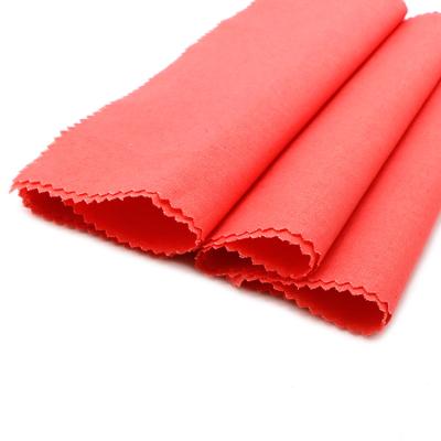 China Sustainable Wholesale Solid Dyed Woven Linen Cotton Fabric for sale