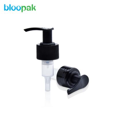 China Factory Direct Sale Cosmetic 24/410 Lotion Pump Black Screw Non Spill Pet Shampoo Hand Wash Lotion Pump Bottles for sale