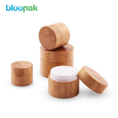 China BLOOPAK Eco-Friendly Bamboo Small Cosmetics Jar Face Cream, Other Cosmetic for sale