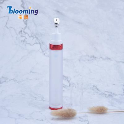 China Custom 20ml Face Toner Airless Airless Eye Serum Cream Essential Oil Roll On Bottle for sale