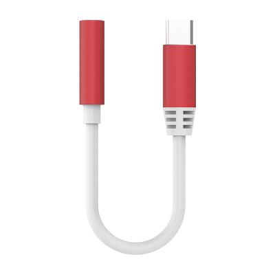 China SOMOSTEL Mobile Phone Type C- USB to Female Earphone Jack Adapter 3.5mm USB C to aux audio cable. 3.5mm compatible for Huawei nova 5 pro for sale