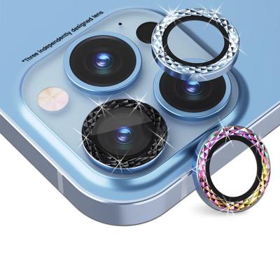 China For iPhone 13 Somostel Back Camera Lens Protector Ring Tempered Glass Mobile Phone Film Camera Protector for iphone 11 12 13 for sale