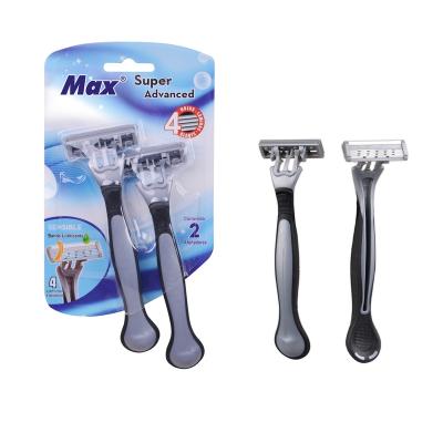 China LA6151 Four Blade Triple Blades Disposable Razor With Sweden Blade for sale