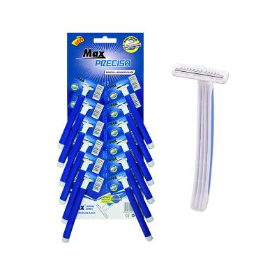 China Twin Blade Schick Design Razor Two Blade Razor for sale