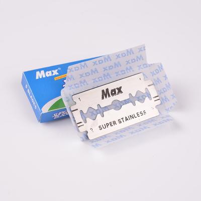 China stainless steel super razor blade double edge blade SK-1206 for sale