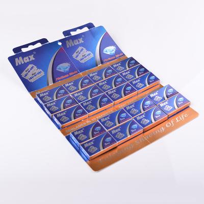 China Double Edge Blade Double Edge Blade Platinum Coated Edge Disposable Razor Blade for sale