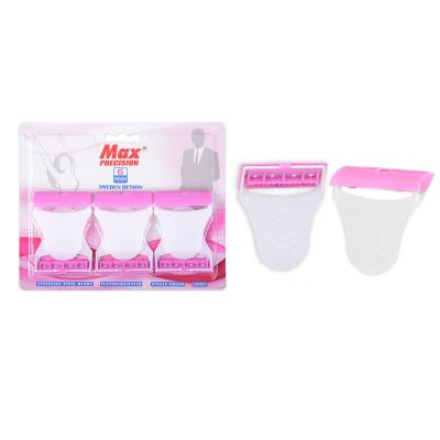 China Ladies Razor Single Blade Max Brand Disposable Razor Shaving Bikini Razor for sale