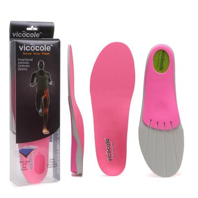 China Hot Selling New Style Unisex Flat Foot Foot Comfort Integral EVA Orthotic Insoles For Arch Support Planta for sale