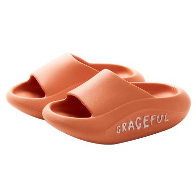 China Fashion Trend Customized Beach Khaki Comfortable Fashion Color Summer Chinese Non-slip Home Slipper For Kids for sale