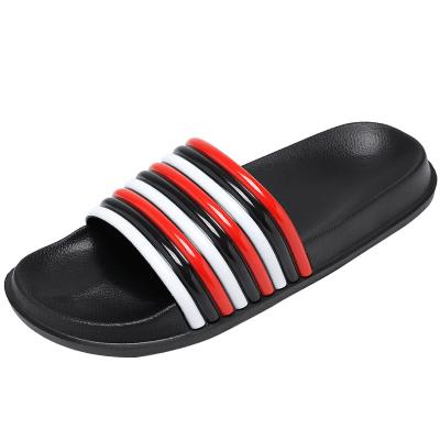 China Fashion Trend Custom Design Breathable Fashion Memory Foam Hotel Bathroom Slipper For Men for sale