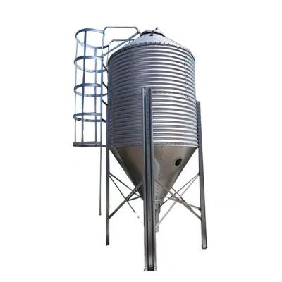 China Pig Farm Customized Poultry Farm And Livestock Feed Storage Silos With Different Capacity for sale